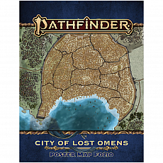 Paizo Publishing Pathfinder 2. Edition - Lost Omens - City of Lost Omens Poster Map Folio (P2) - englisch 299572