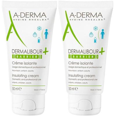 A-Derma Dermalibour+ Barrier isolierende Creme 2x 2x50 ml