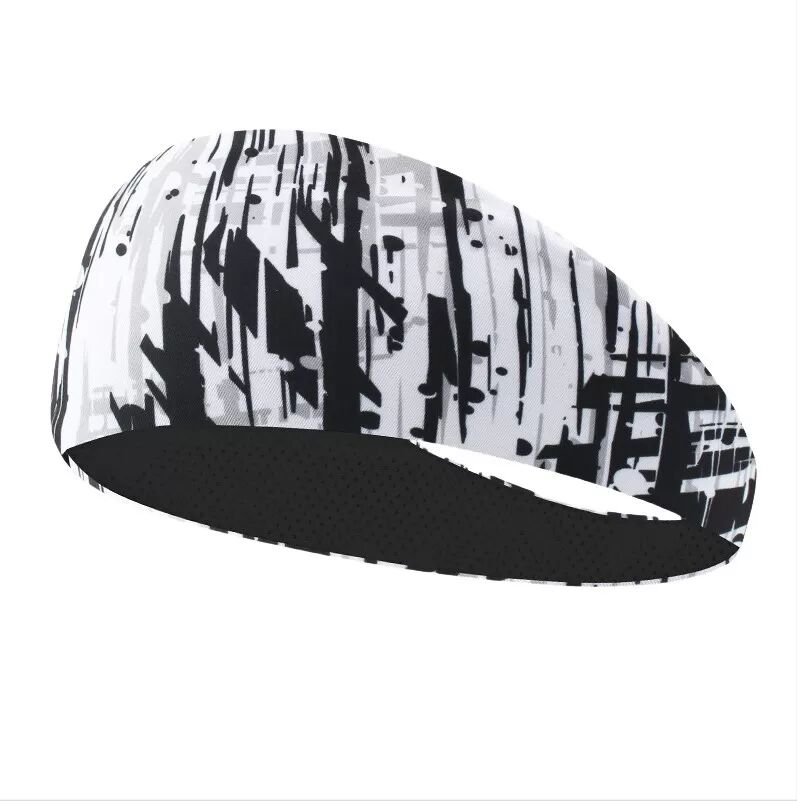 INF Bandeau Sport, Bandeau Anti-Transpiration Antidérapant pour la Course à Pied, l'Entraînement, le Yoga Multicolore 1