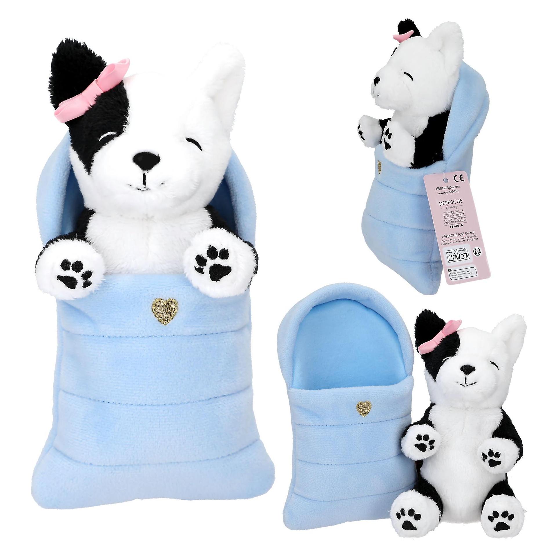 Top Model Topmodel - Plush Dogs or Cats In Sleeping Bag (0413146) (17 cm) (0413146)