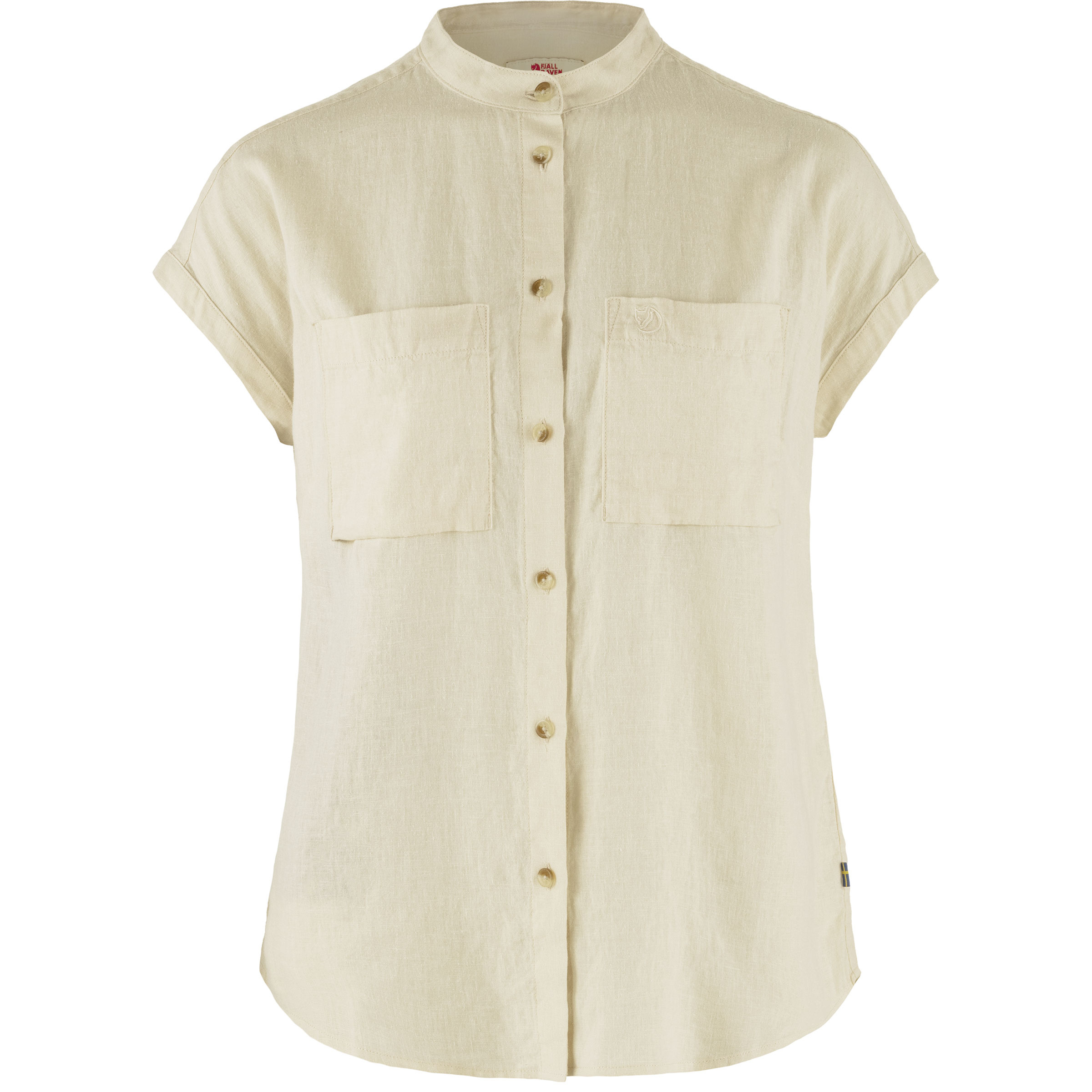 Fjällräven Övik Hemp Damen Blusen beige Größe XL Camping Hautfreundlich Lyocell (Tencel)