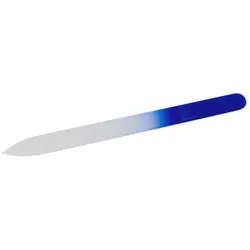 Glasnagelfeile - Die Lange | Spitz blau
