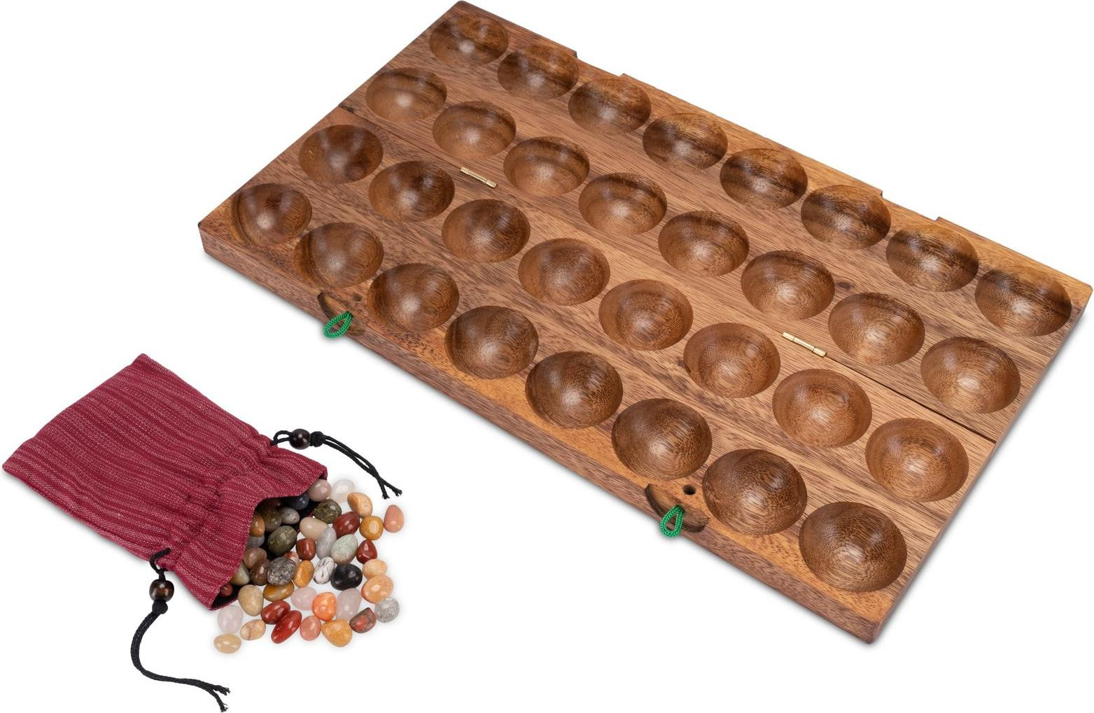 Hus Bao Kalaha Mancala Steenspel van Logoplay Holzspiele