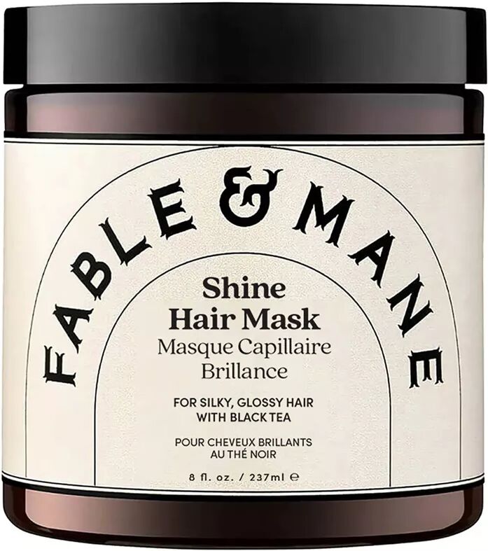 FABLE & MANE - Glanzhaarmaske - Mit Schwarztee, 237 ml, Fantasie
