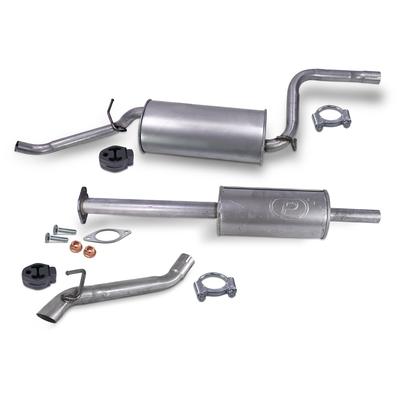 Bestprice Schalldämpfer Set + Abgasrohr + Montagematerial [Hersteller-Nr. 40985546] für Ford