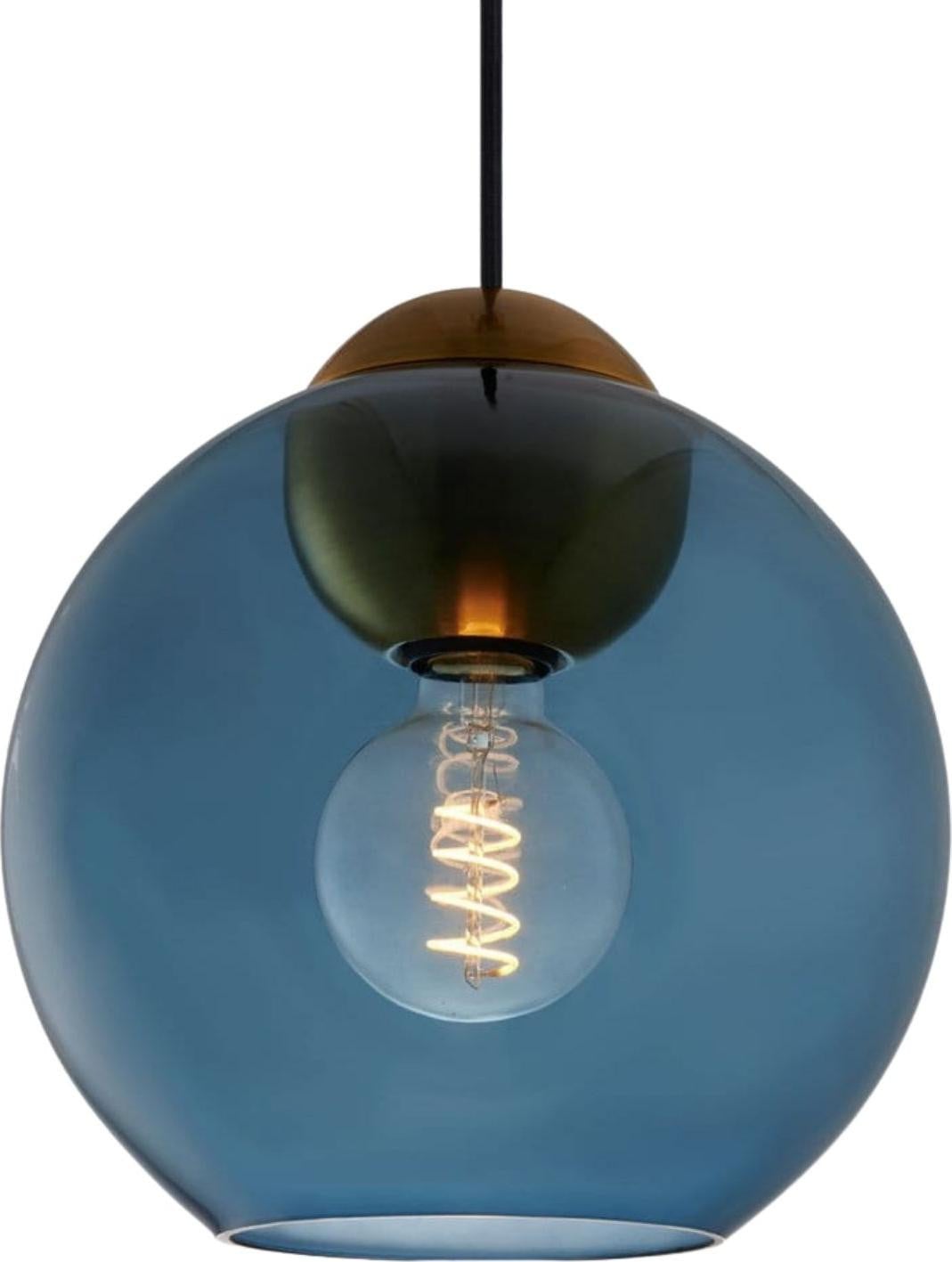 Halo Design Bubbles glazen bolvormige hanglamp met LED