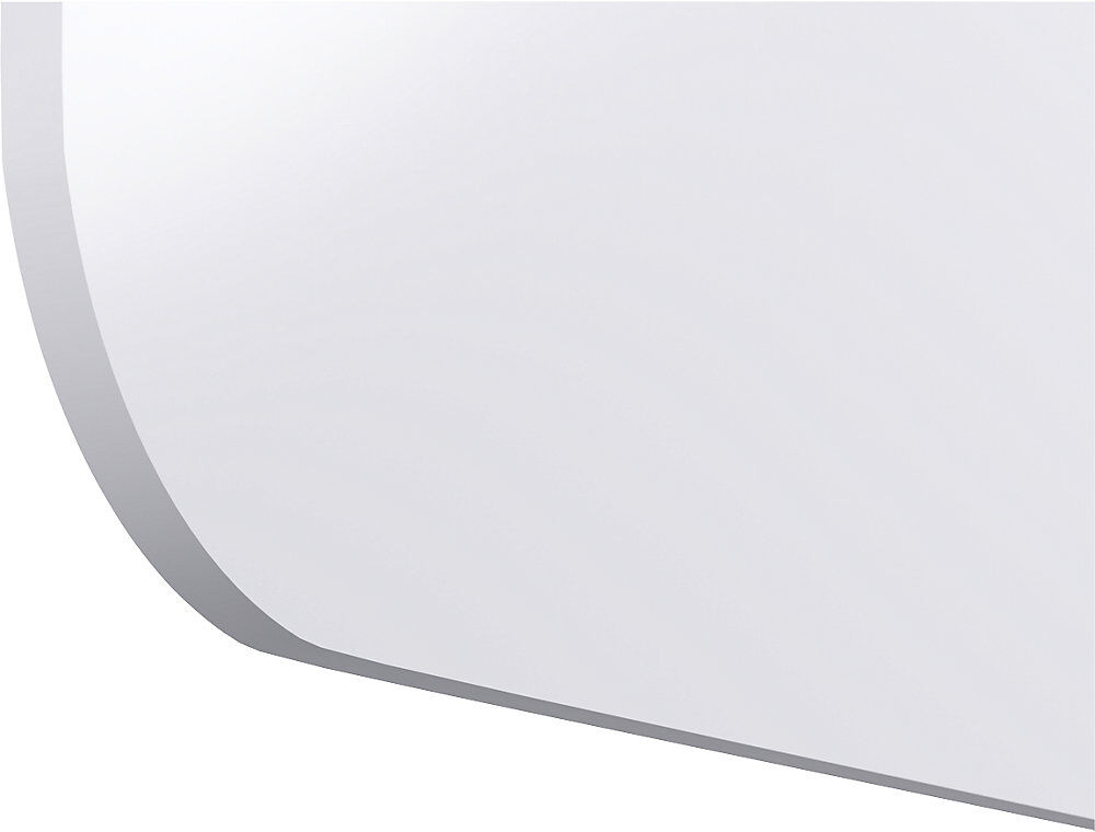 WALL-UP Whiteboard, emailliert, weiß, BxH 600 x 2000 mm, abgerundete Ecken rechts Legamaster