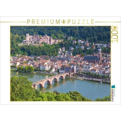 CALVENDO Puzzle Heidelberg am Neckar | 1000 Teile Lege-Größe 64x48cm Foto-Puzzle für glückliche Stunden