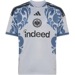ADIDAS Kinder Trikot Eintracht Frankfurt 26/27 Third Jersey, Größe 128 in Grau Grau