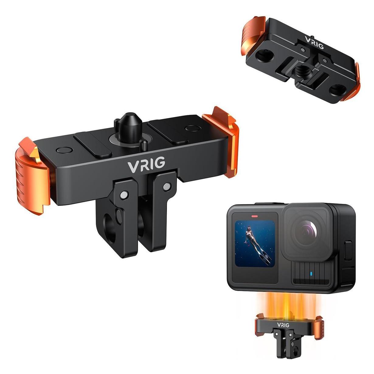 Vrig Mocowanie Uchwyt Szybkozłączka Magnetyczna Magnes Do Gopro Hero 13 Black / Ac-28 (VRIG)