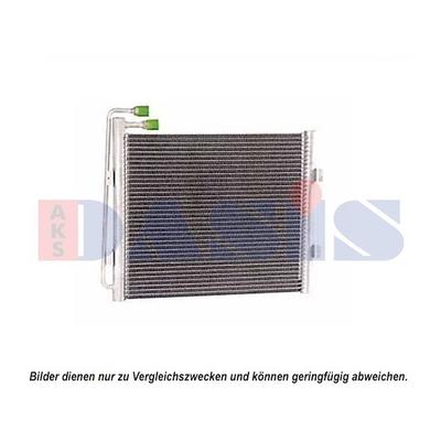 AKS DASIS Kondensator, Klimaanlage 442004n