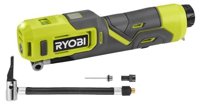 Ryobi Accu-mini-compressor RI4-0, 4 Volt, USB, groen/grijs
