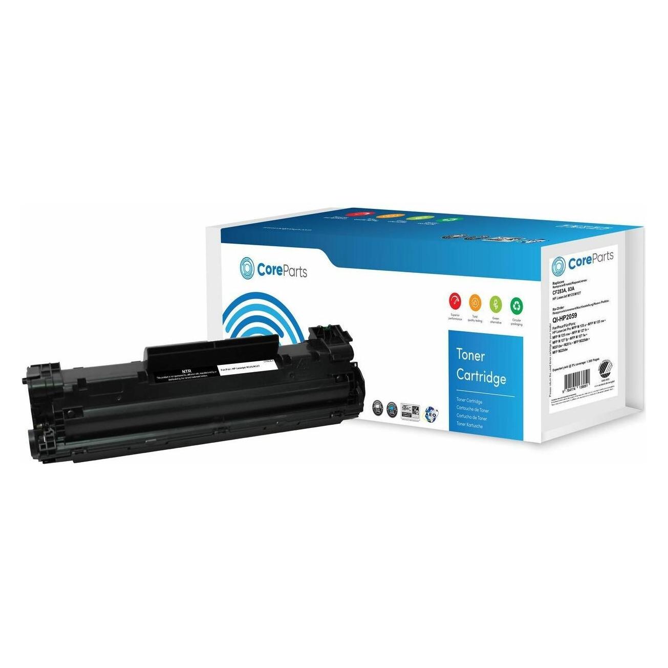 CoreParts QI-HP2059 Tonerkartusche (e) Kompatibel (BK) (QI-HP2059)