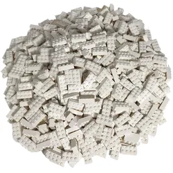 LEGO 2x4 Steine Weiss - 100 Stück - White bricks 3001 (3001, LEGO Zubehör)