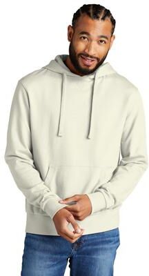 Allmade AL4000 Organic French Terry Pullover Hoodie in White Sand size Large   Cotton