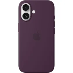 Apple Silicone Case with MagSafe (Apple iPhone 16), Smartphone Hülle, Violett