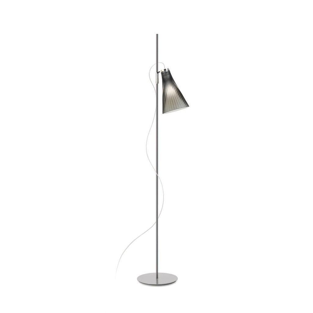 Kartell K-Lux Stehleuchte (grau / rauchgrau) grau / rauchgrau 09425GF