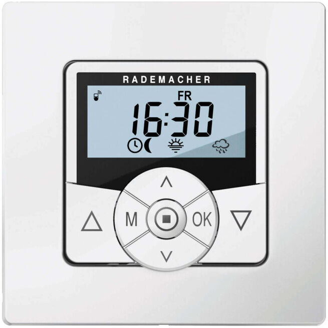 Rademacher Télécommande radio DuoFern HomeTimer 9498 blanc (32501371)