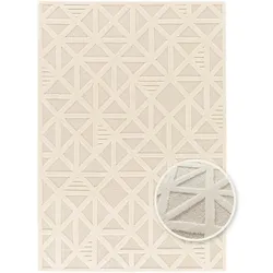 Tchibo - Teppich »Cosmo« Geo - creme