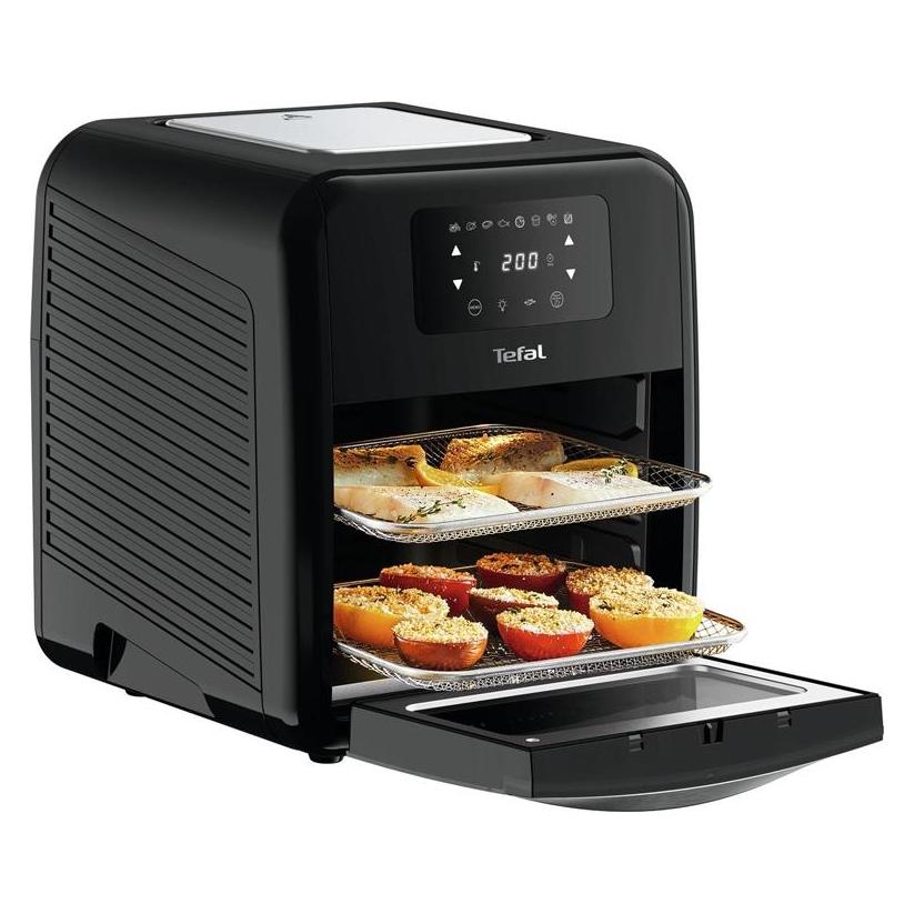 Tefal Easy Fry Oven & Grill Heissluftfritteuse (FW5018), Schwarz (11 l) (FW5018)