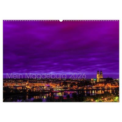 Mein Magdeburg (Wandkalender 2026 DIN A2 quer), CALVENDO Monatskalender