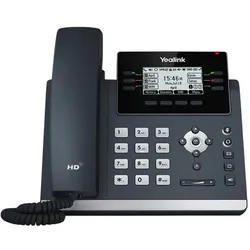 Yealink SIP T4 (U) Series T42U PoE, Telefon, Grau