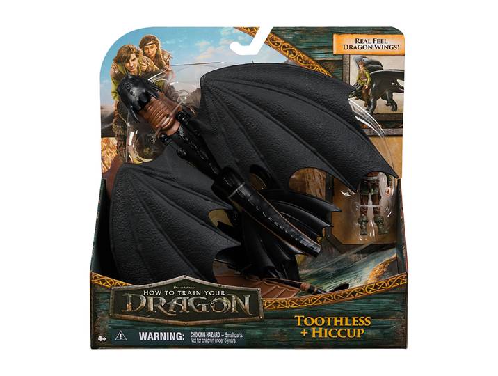 PACK DRAGON ET VIKING 25 CM KROKMOU Dragons Movie