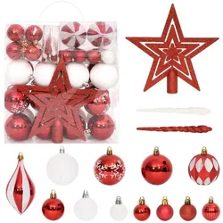 vidaXL, Christbaumschmuck, Raxonos (64x)