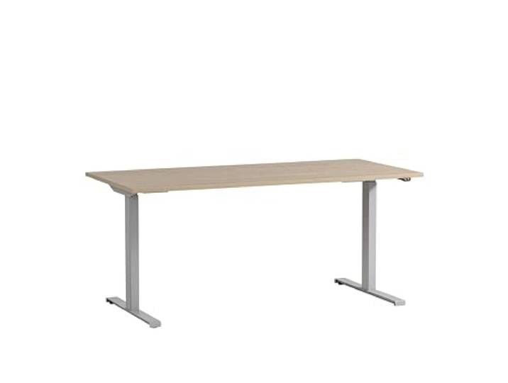 Schildmeyer Antero 701870 Bureau réglable en hauteur\, décor chêne clair\, 160 x 75 x 71 à 121 cm