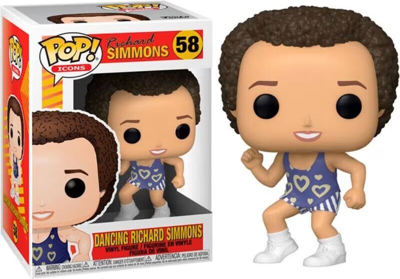 Funko Pop! Iconos Richard Simmons 52615 Talla Única Unisex