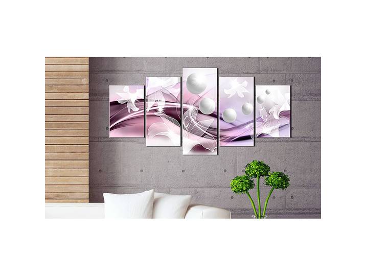 home24 Afbeelding A Fantasy of Lilies linnen meerdere kleuren 100 x 50cm
