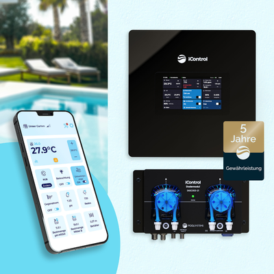 Pool-Chlordesinfektion iControl mit integrierter App Pool-Steuerung