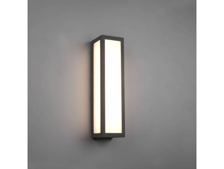 Trio Lighting LED Außenwandleuchte Fuerte, schwarz, Aluminium, Modern