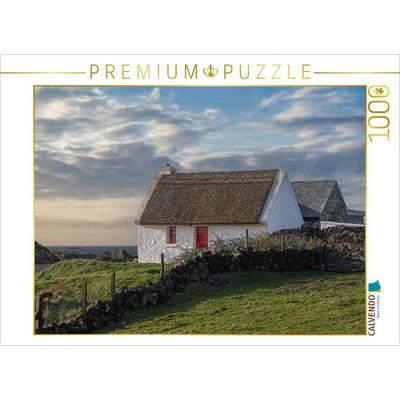 CALVENDO Puzzle Fischerhaus, Co. Galway | 1000 Teile Lege-Größe 64x48cm Foto-Puzzle für glückliche Stunden