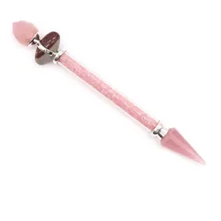 Shiva Lingam Magic Wand - Rose Quartz - Love