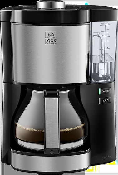 Melitta Look Perfection 1025-06 Kaffeemaschine Schwarz/Edelstahl
