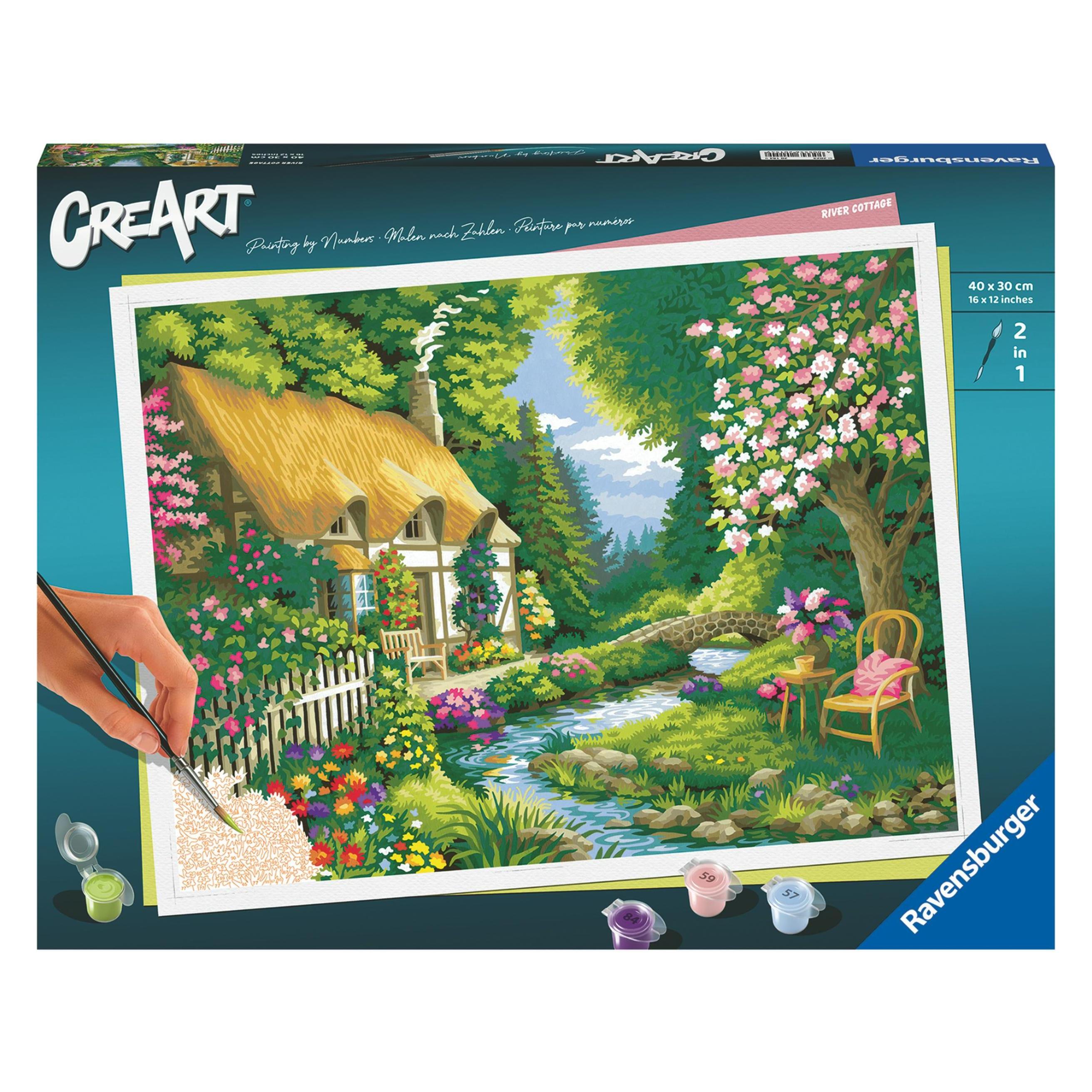 Ravensburger CreArt River Cottage (20154)
