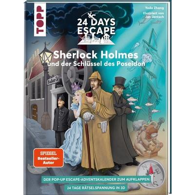 24 DAYS ESCAPE 3D Pop-Up-Adventskalender– Sherlock Holmes und der Schlüssel des Poseidon