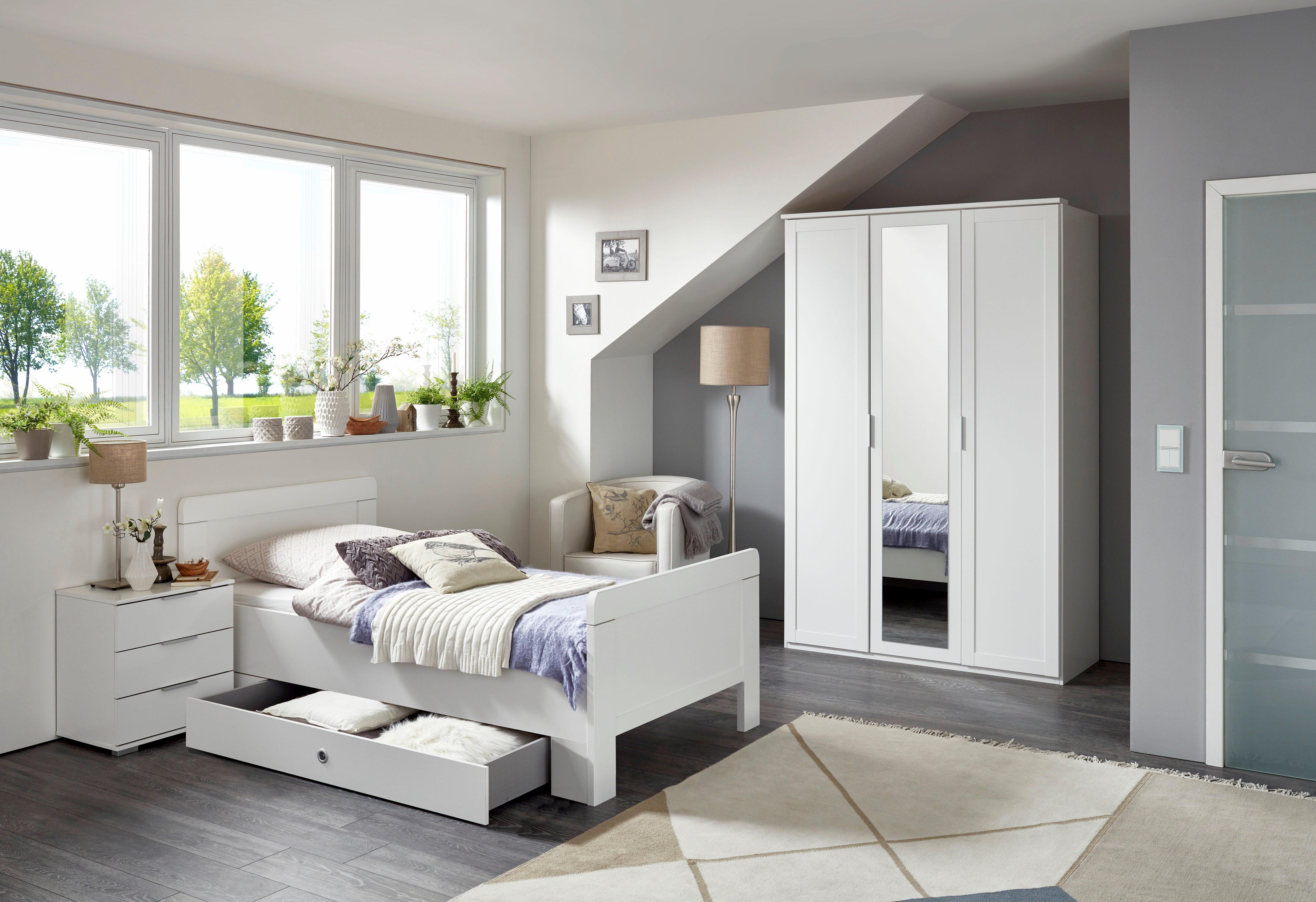 Kleiderschrank WIMEX "Nadja", weiß, B:135cm, Schränke, Kleiderschrank