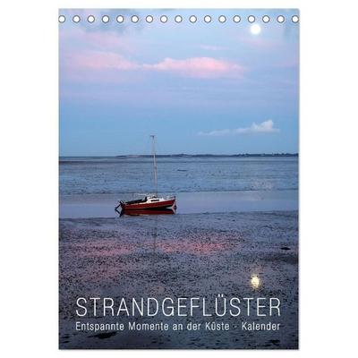 Strandgeflüster Kalender (Tischkalender 2027 DIN A5 hoch), CALVENDO Monatskalender