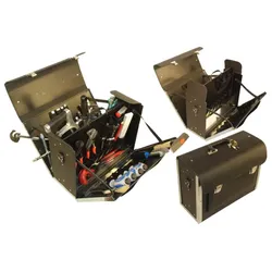 ALARM Echtledertasche L1, leer L.440mm B.190mm H.360mm