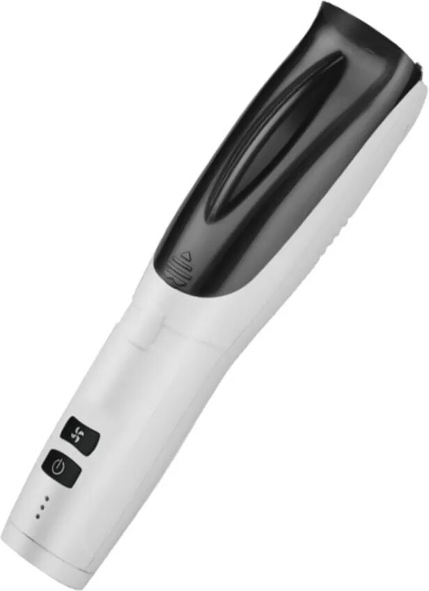 INF Elektrische Haarschneidemaschine: Keramikklinge, leise, wasserfest, USB-aufladbar und multifunktional Weiß
