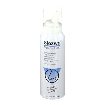 Siozwo Nasenspülung Konservierungsstofffrei 100 ml Spüllösung