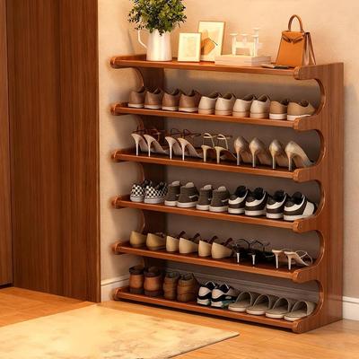 AISWORD Shoe Rack,Multi-Layer Space-Saving Shoe Organizer for Entryway,Bedroom or Living Room,Stable & Easy to Install