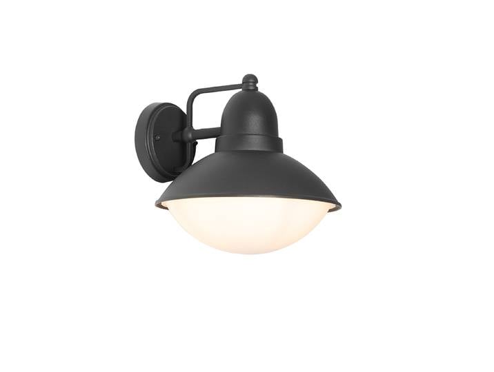Applique murale extérieure moderne noire IP44 - Marcel