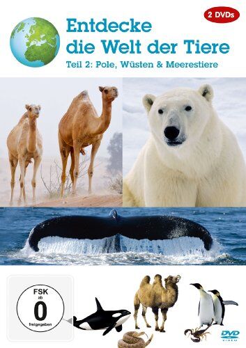 produziert von BBC - Entdecke die Welt der Tiere - Teil 2 - Pole, Wüsten und Meerestiere [2 DVDs] - Preis vom 17.10.2026 19:25:27 h