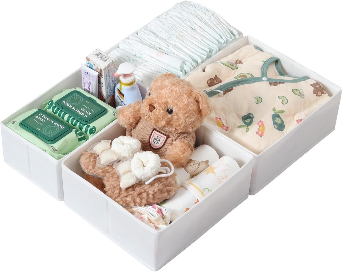 Thijox Lade-organizer set van 4, opvouwbare dozen voor PAX kledingkast, 50 x 58 cm