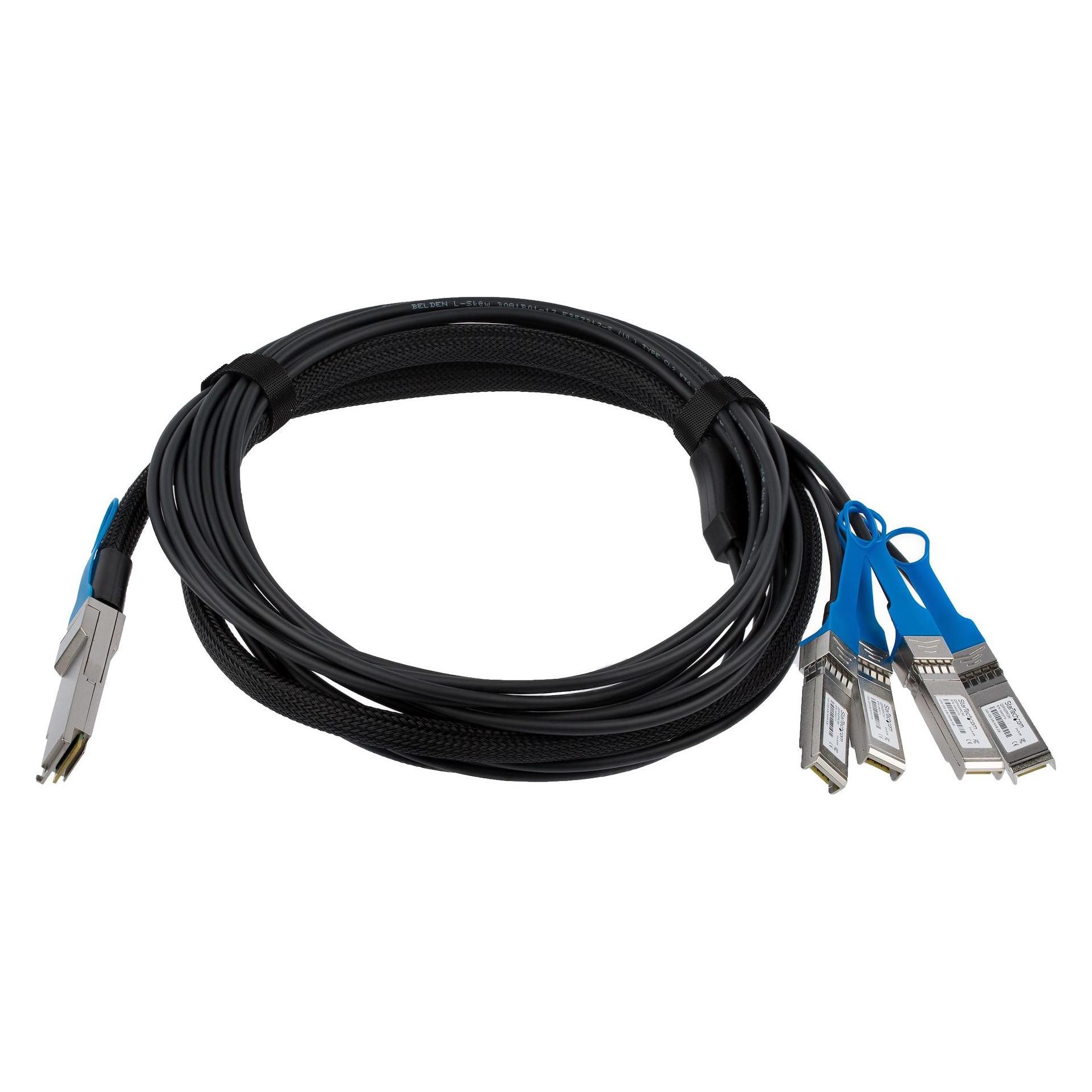 StarTech 3m Qsfp+ Breakout Cable (3 m) (QSFP4SFPPC3M)