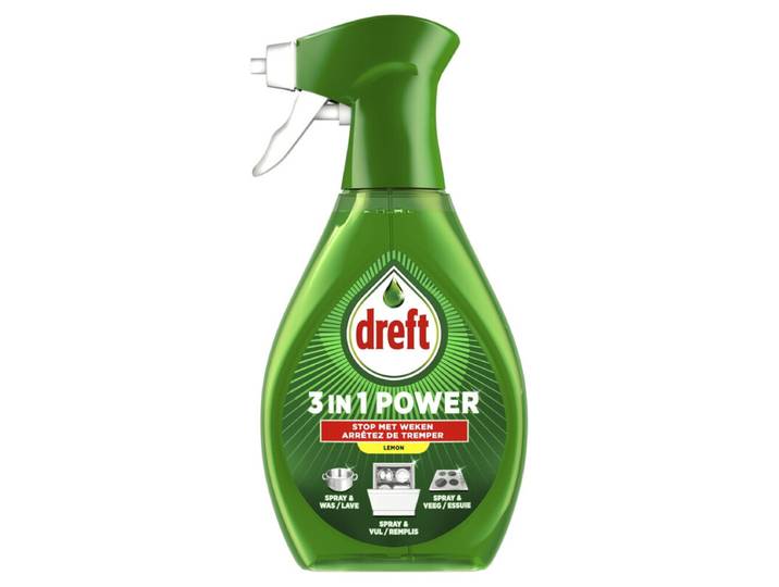 Dreft 3-in-1 krachtige citroenspray