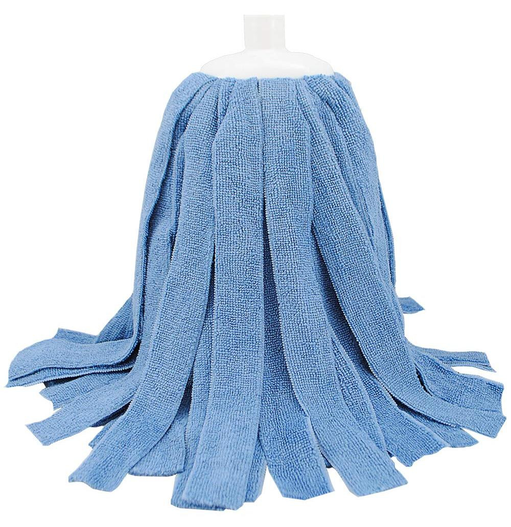 Dripio Microvezel dweil met trekkoord, blauw, 28 cm